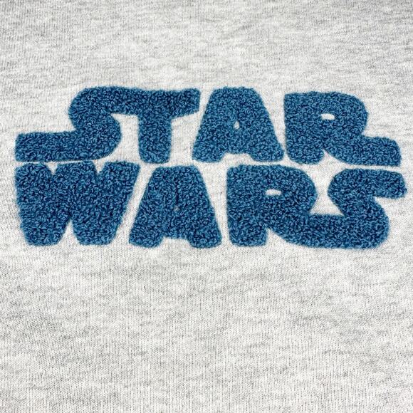 Janie and Jack x Star Wars Striped Sleeve Sweatshirt Size 5 - Picture 2 of 5